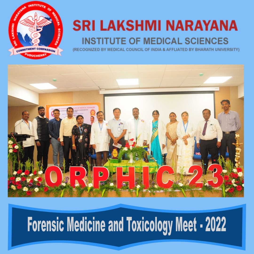 SLIMS Forensic Medicine and Toxicology Meet - 2022