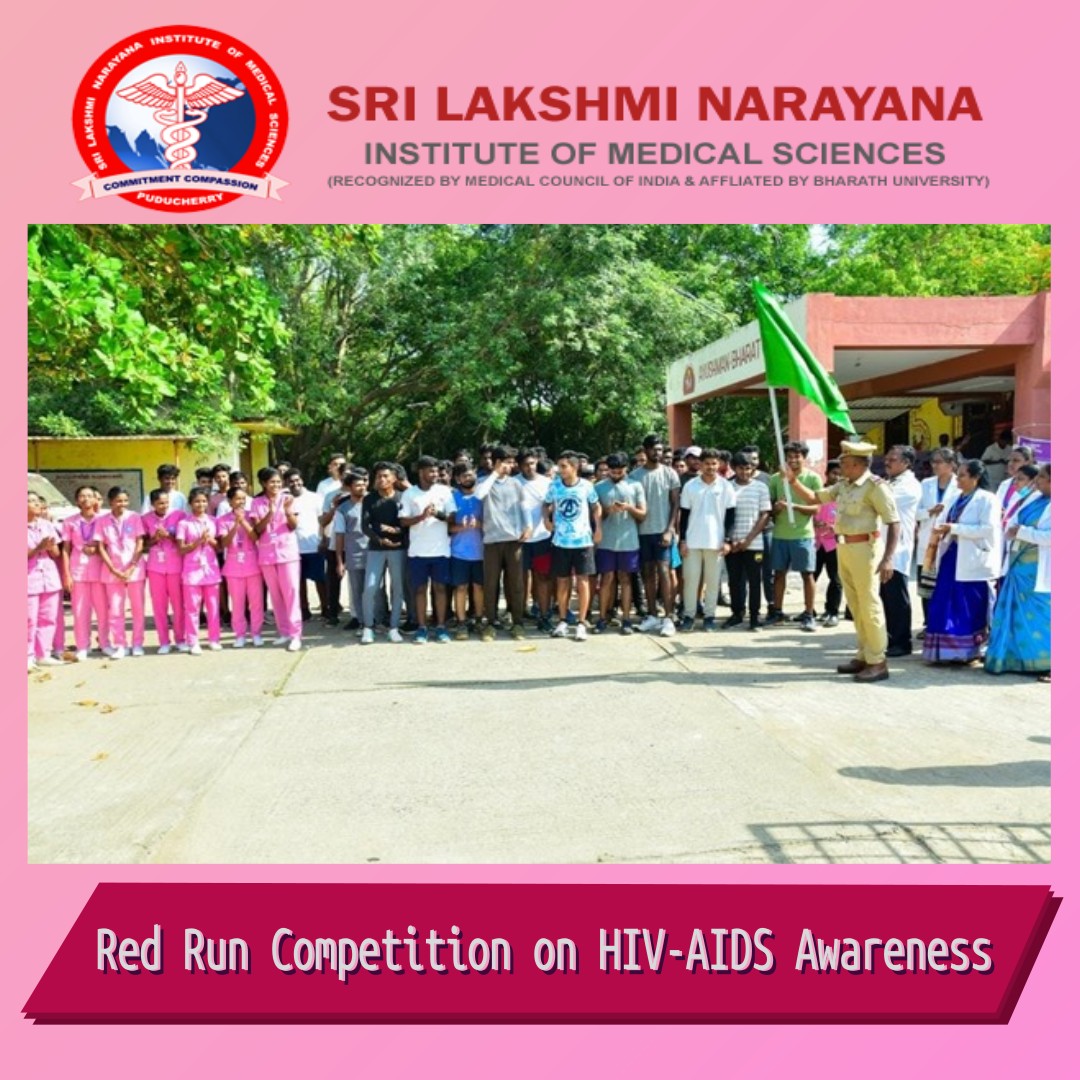SLIMS HOSPITAL Red Run Competition on HIV-AIDS –Awareness