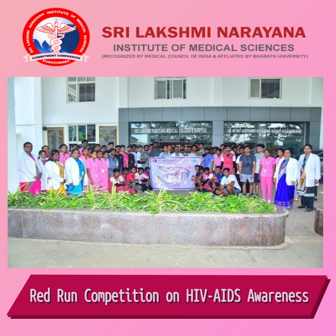 SLIMS HOSPITAL Red Run Competition on HIV-AIDS –Awareness
